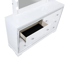 Eleanor White Dresser - furniture place usa