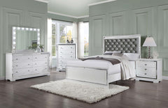 Eleanor White Dresser Mirror - furniture place usa