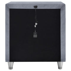 Antonella Grey Nightstand - furniture place usa