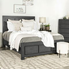 Lorenzo Grey California King Bed - furniture place usa