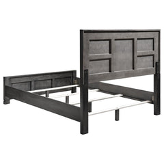 Lorenzo Grey California King Bed - furniture place usa