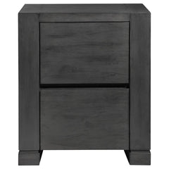 Lorenzo Grey Nightstand - furniture place usa