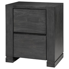 Lorenzo Grey Nightstand - furniture place usa