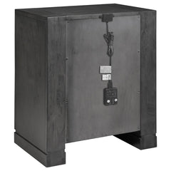 Lorenzo Grey Nightstand - furniture place usa