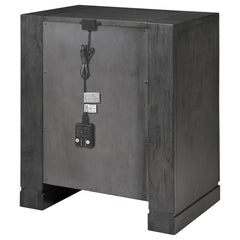 Lorenzo Grey Nightstand - furniture place usa