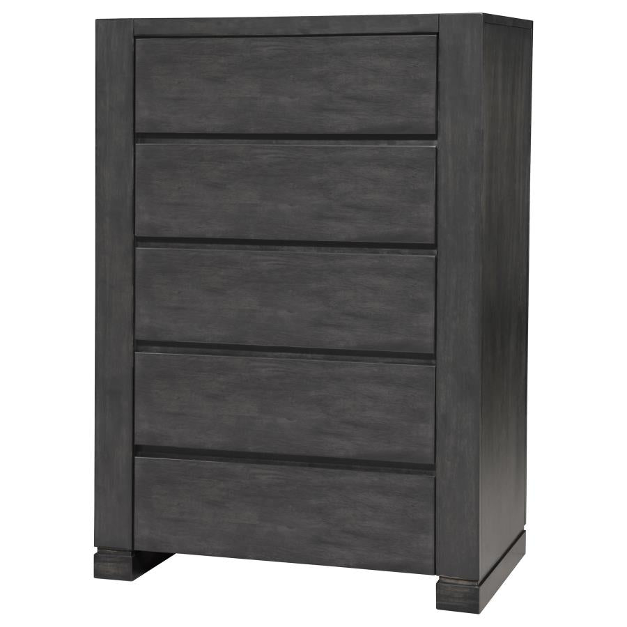 Lorenzo Grey Chest - furniture place usa