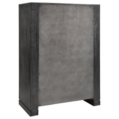 Lorenzo Grey Chest - furniture place usa
