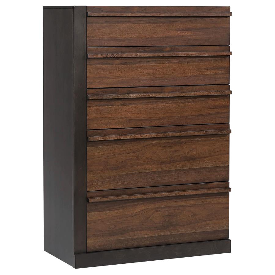 Azalia Brown Chest - furniture place usa
