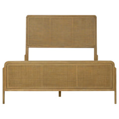 Arini Brown Eastern King Bed 4 Pc Set - furniture place usa