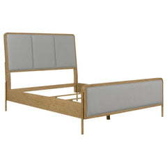 Arini Brown Queen Bed 5 Pc Set - furniture place usa
