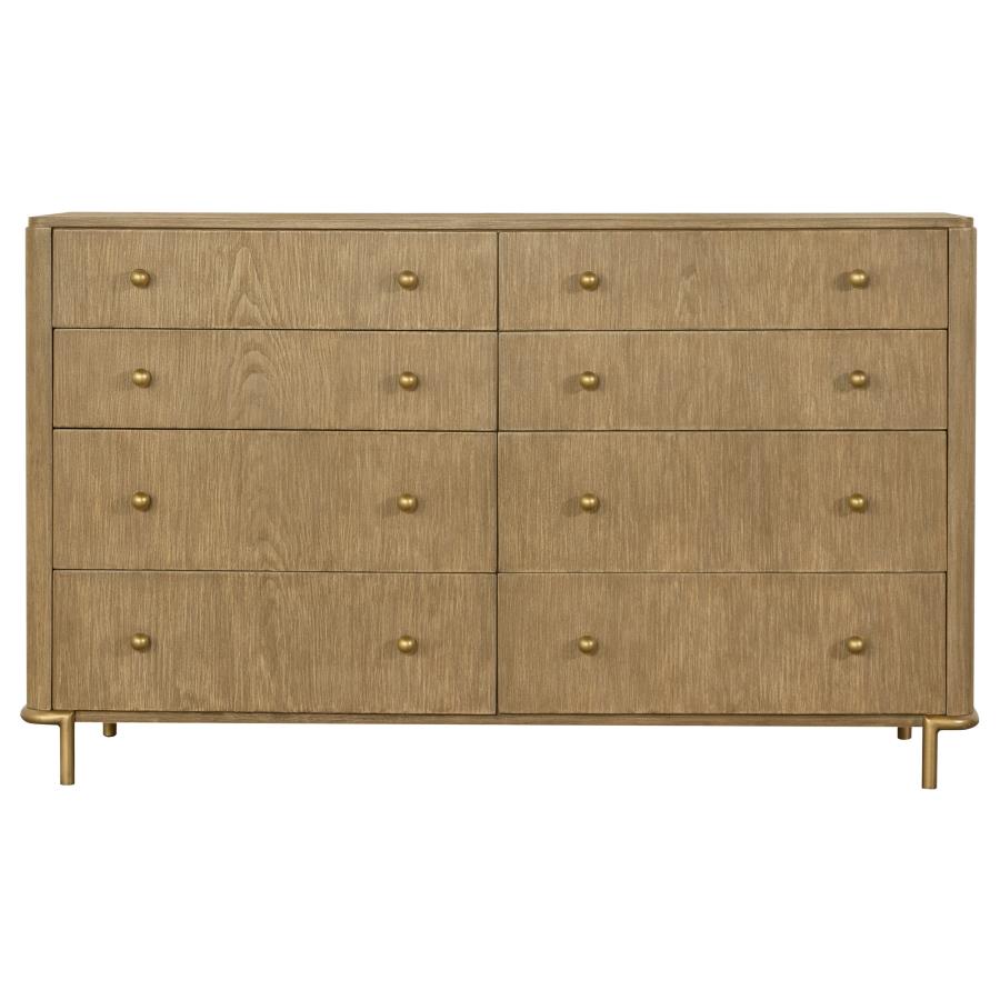 Arini Brown Dresser - furniture place usa