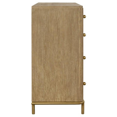 Arini Brown Dresser - furniture place usa