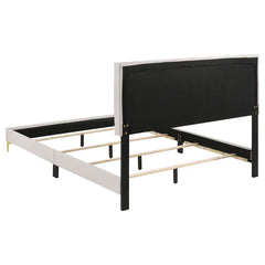 Kendall White California King Bed - furniture place usa
