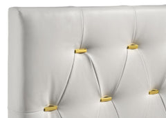 Kendall White California King Bed - furniture place usa