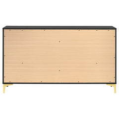 Kendall Black Dresser - furniture place usa