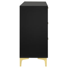 Kendall Black Dresser - furniture place usa