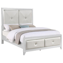 Larue Silver California King Bed - furniture place usa