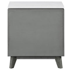 Nathan Grey Nightstand - furniture place usa