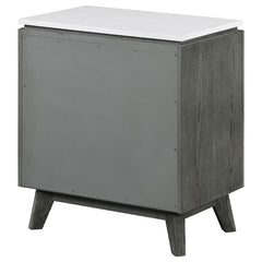 Nathan Grey Nightstand - furniture place usa