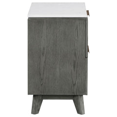 Nathan Grey Nightstand - furniture place usa