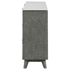 Nathan Grey Dresser - furniture place usa