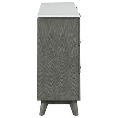 Nathan Grey Dresser - furniture place usa