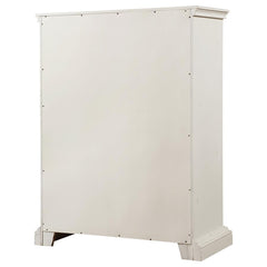 Evelyn White Chest - furniture place usa