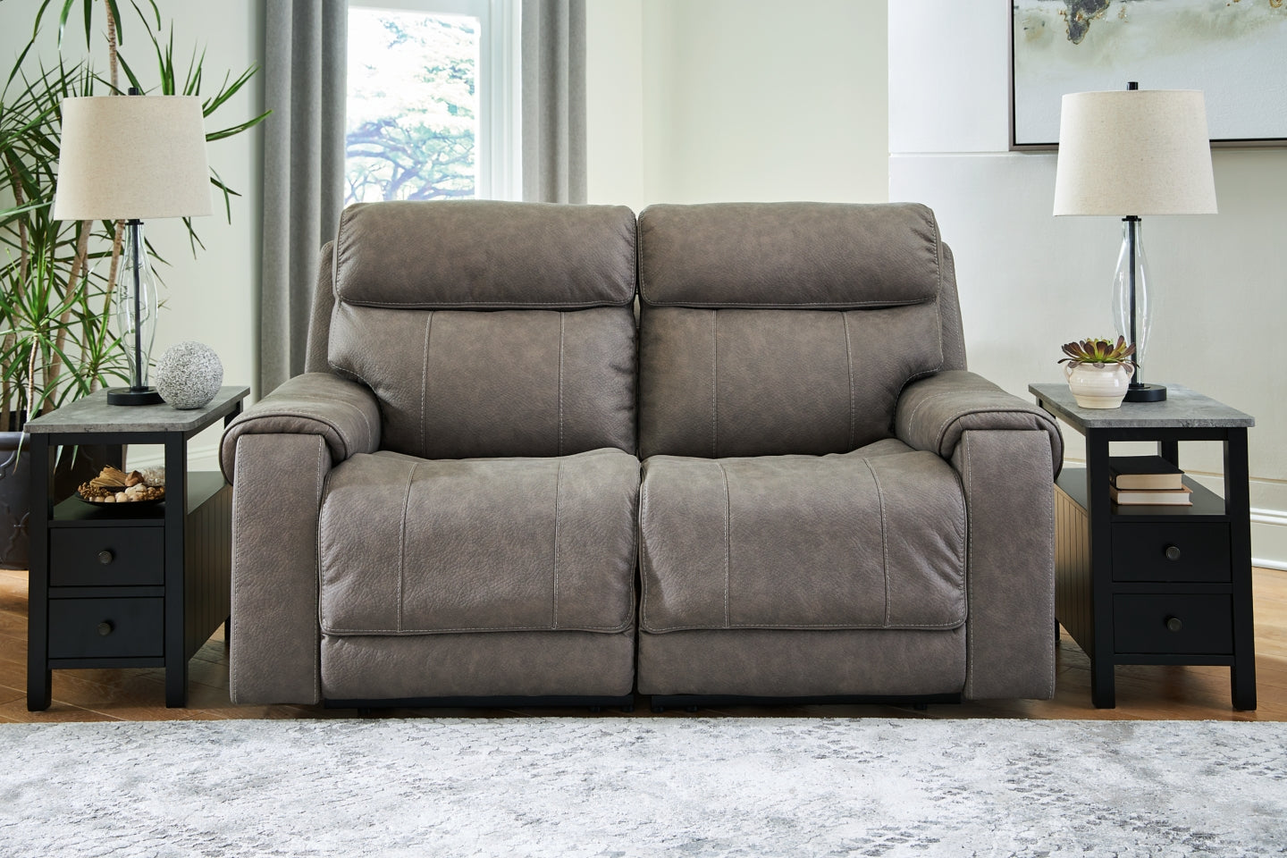 Starbot 2-Piece Power Reclining Loveseat - furniture place usa