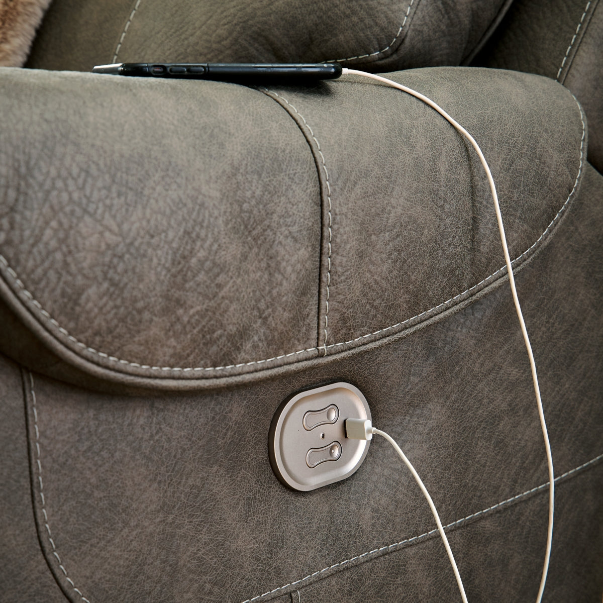 Starbot 2-Piece Power Reclining Loveseat - furniture place usa