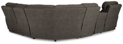 Hoopster 6-Piece Power Reclining Sectional - furniture place usa