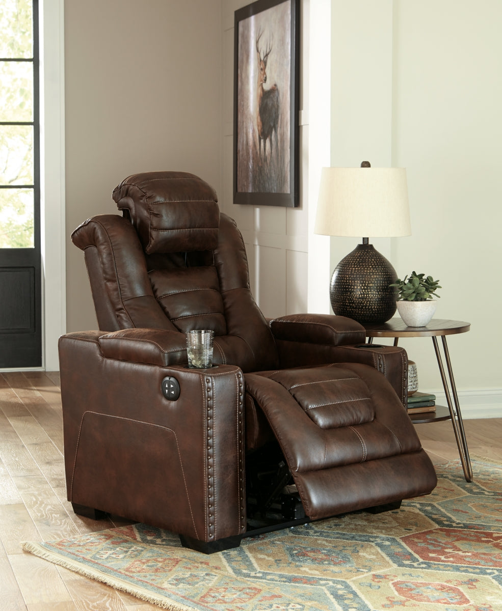 Owner's Box Power Recliner - furniture place usa