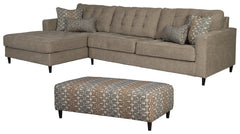 Flintshire 2-Piece Sectional with Ottoman - PKG001029 - furniture place usa
