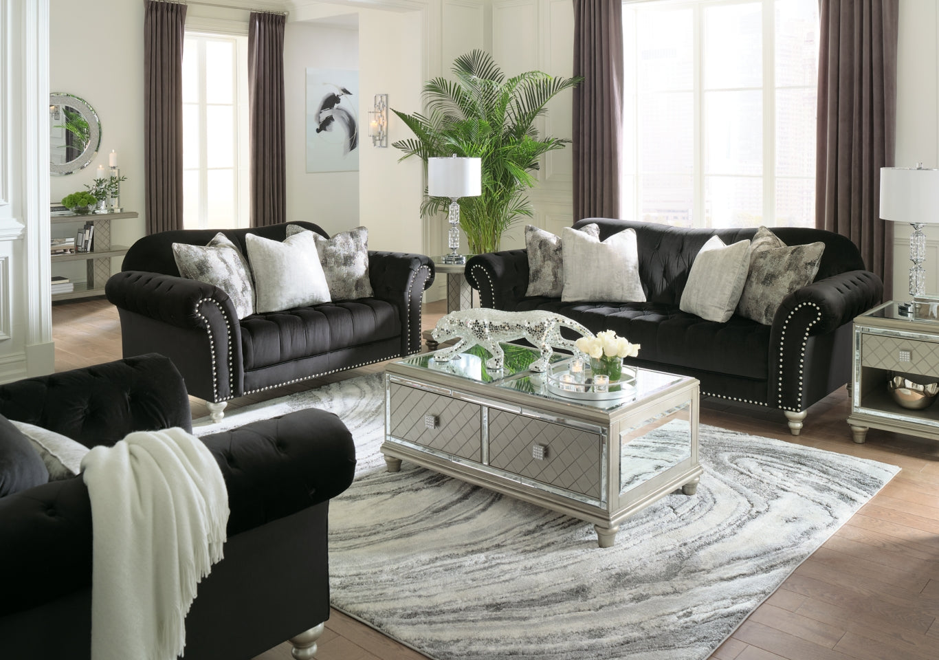Harriotte Sofa, Loveseat and Chair - PKG010931 - furniture place usa