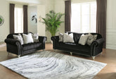Harriotte Sofa and Loveseat - furniture place usa