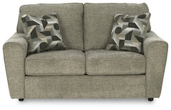 Cascilla Sofa and Loveseat - furniture place usa