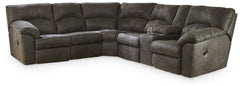 Tambo 2-Piece Sectional with Recliner - furniture place usa