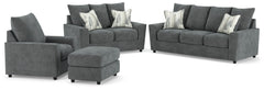 Stairatt Sofa, Loveseat, Chair and Ottoman - furniture place usa