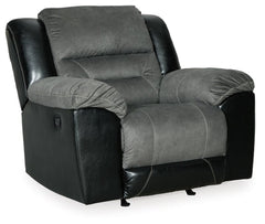 Earhart Sofa and Recliner - furniture place usa