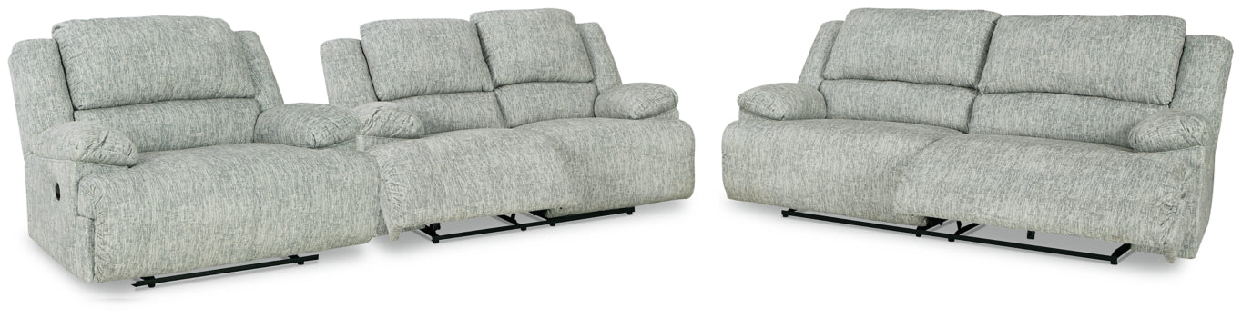 McClelland Sofa, Loveseat and Recliner - PKG014462 - furniture place usa