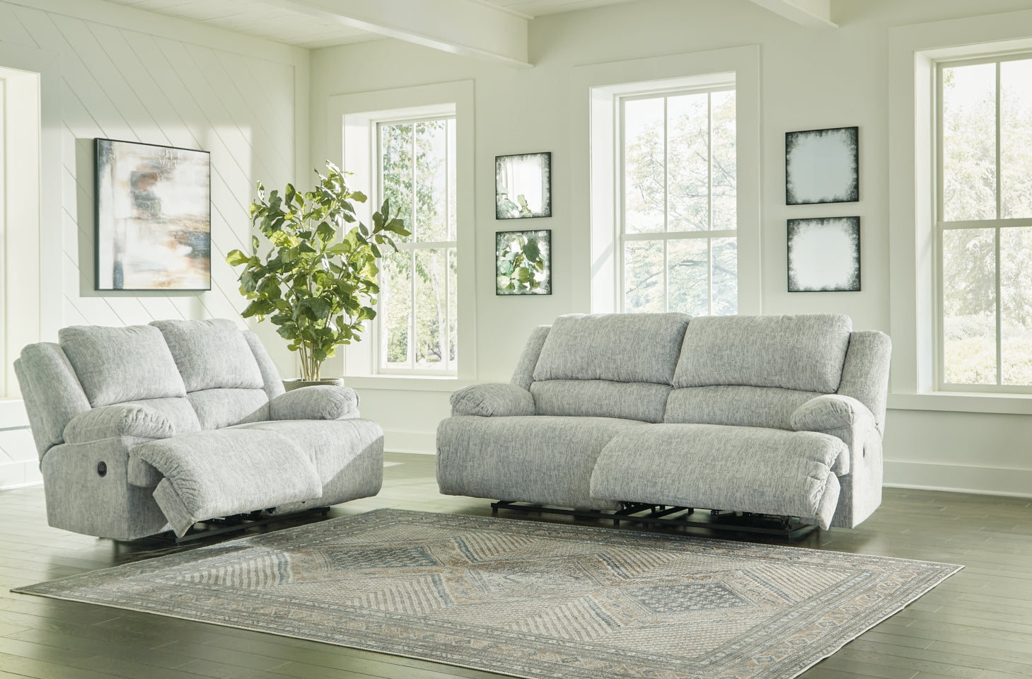 McClelland Sofa, Loveseat and Recliner - PKG014462 - furniture place usa