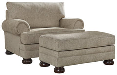 Kananwood Chair and Ottoman - furniture place usa