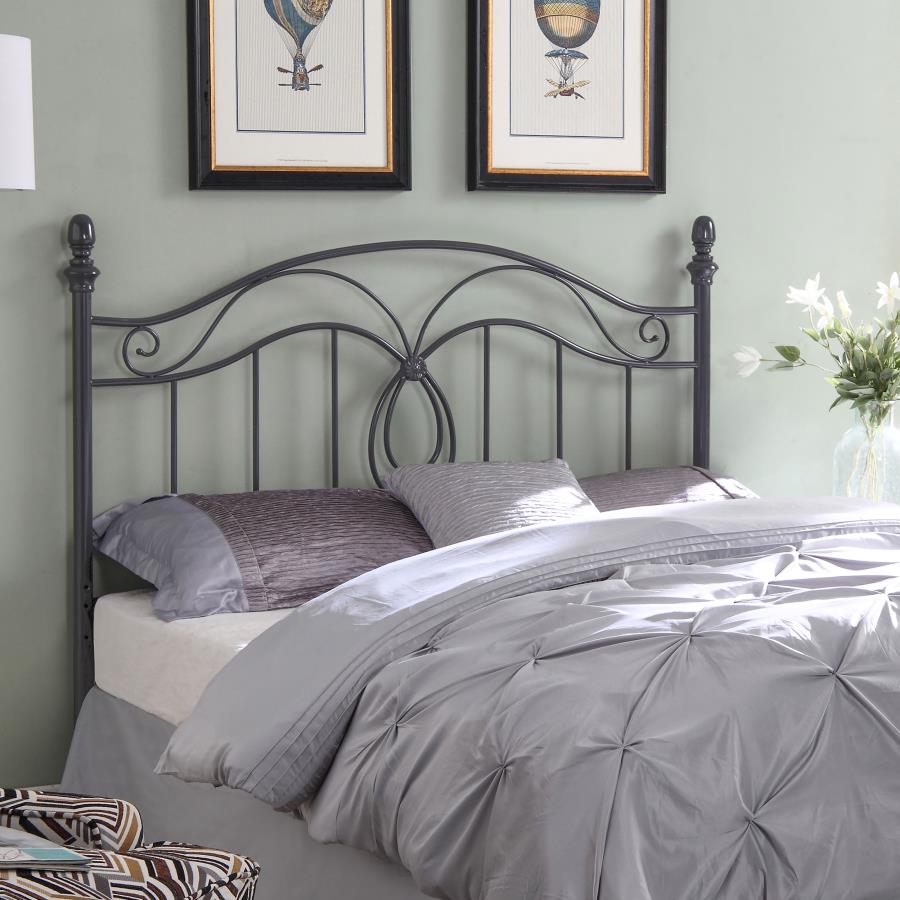 Evan Grey Queen / Full Headboard - furniture place usa