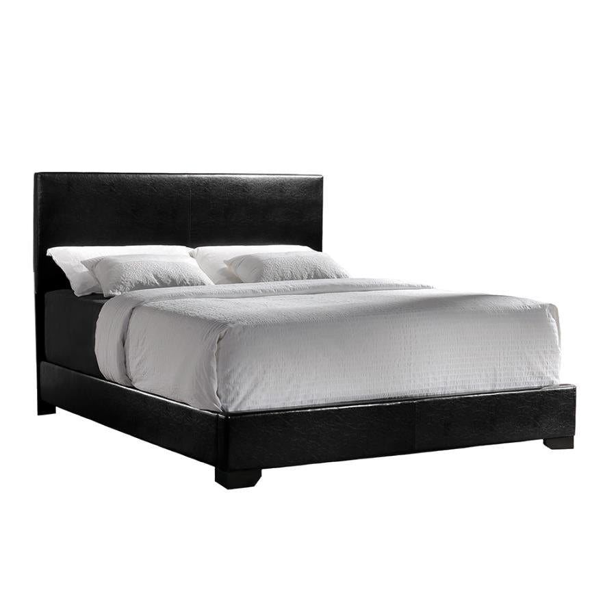 Conner Black Eastern King Bed - furniture place usa