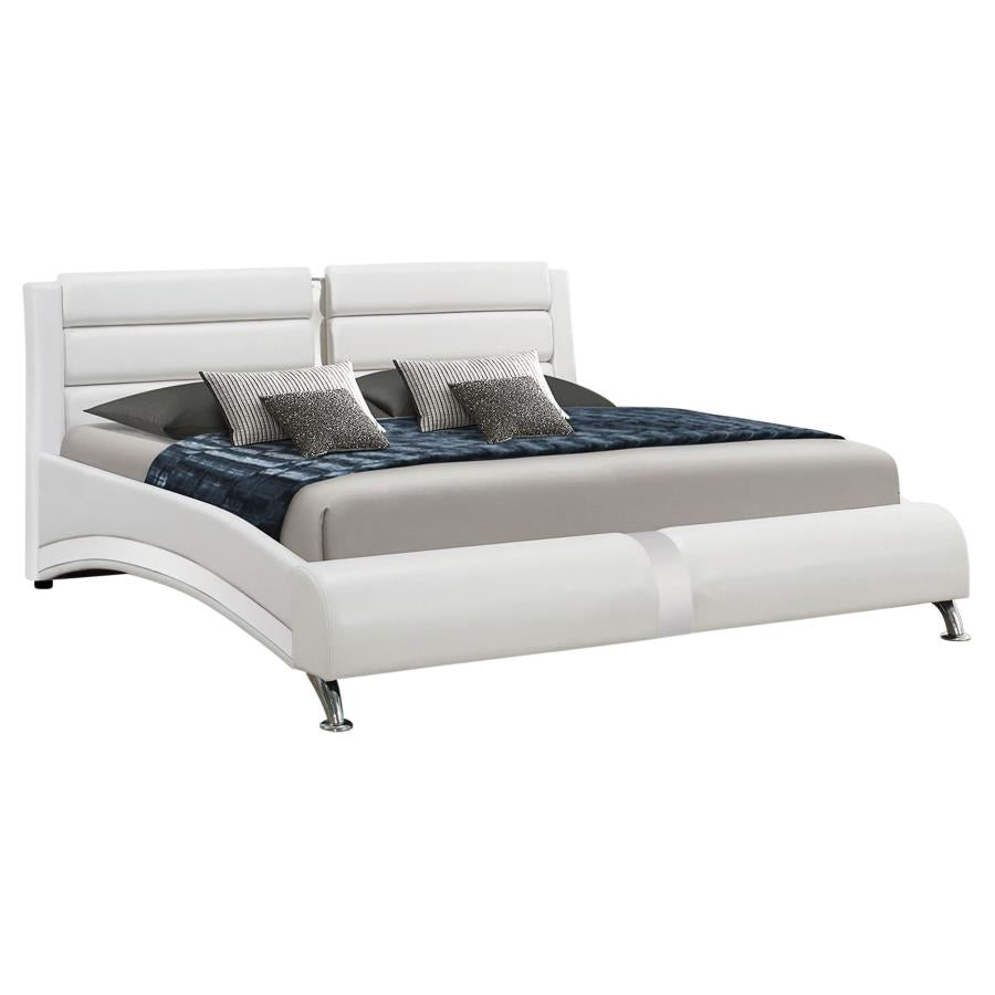 Jeremaine White Queen Bed - furniture place usa