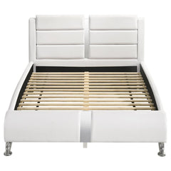 Jeremaine White Queen Bed - furniture place usa