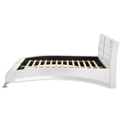 Jeremaine White Queen Bed - furniture place usa