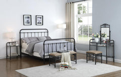 Livingston Brown Full Bed - furniture place usa