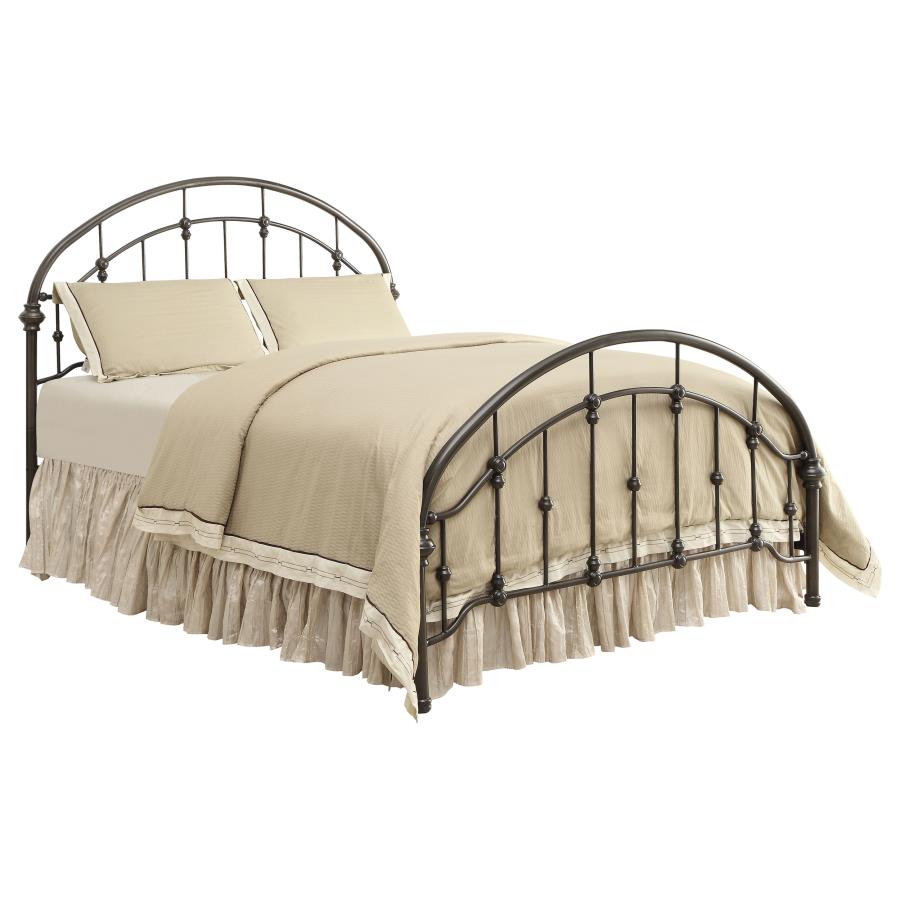 Rowan Brown Queen Bed - furniture place usa