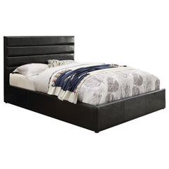 Riverbend Black Queen Storage Bed - furniture place usa