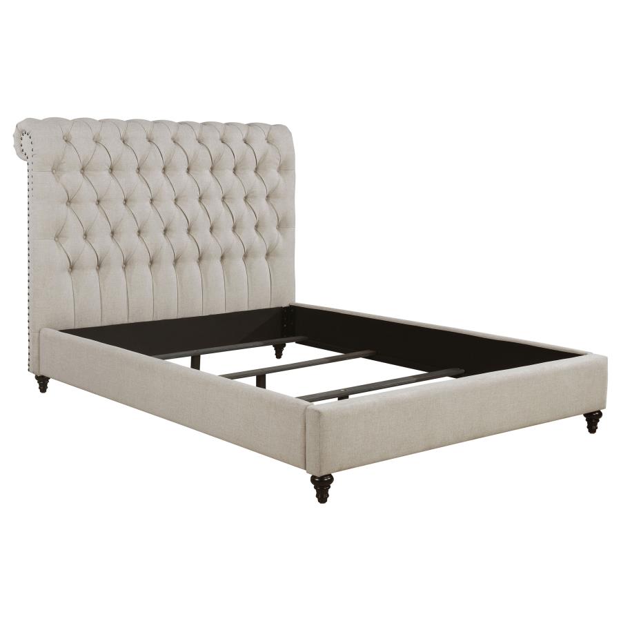 Devon Beige Full Bed - furniture place usa